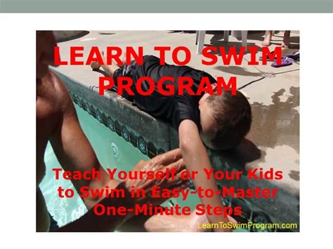 Can I Teach Myself to Swim?