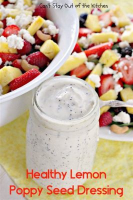 is poppy seed dressing healthy