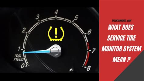 What is a Service Tire Monitor System?